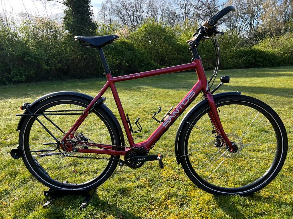 Santos Travel Lite 61cm Pinion P1.18 Son Riem Shimano XT dis, Overige merken, 28 inch, ., Ophalen of Verzenden