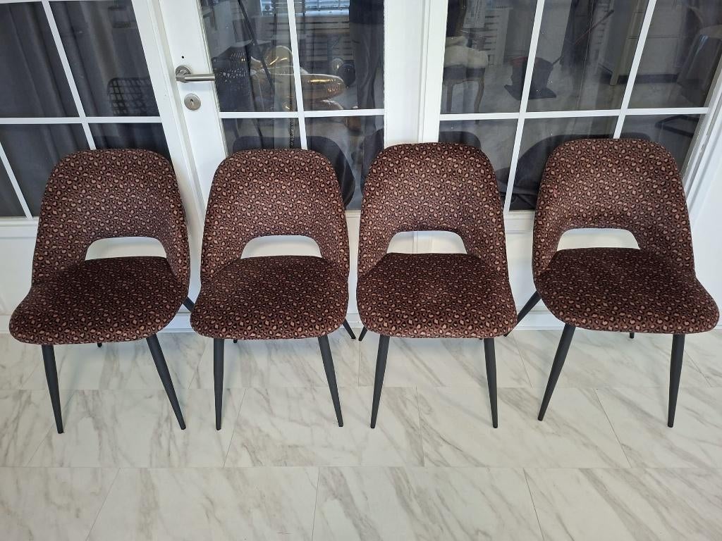 Stoelen set, Ophalen, Overige materialen, Panterprint, Overige kleuren