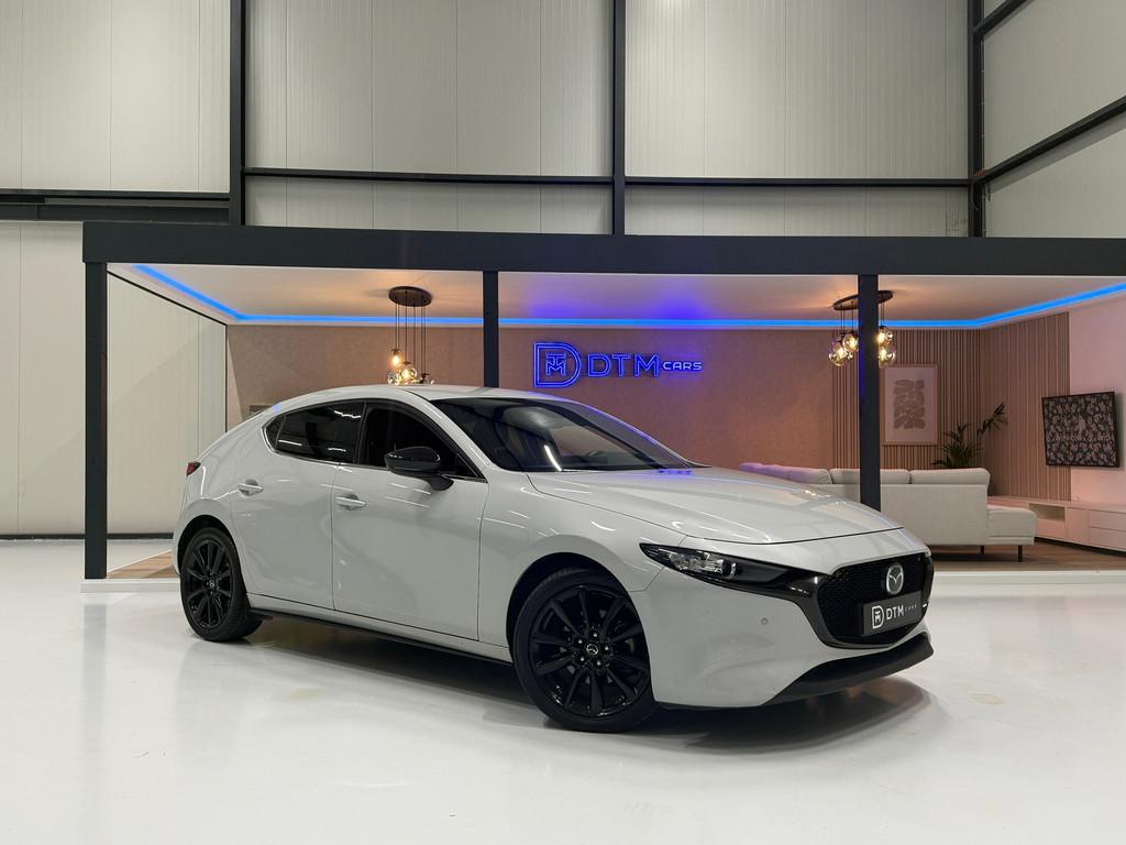 Mazda 3 2.0 e-Hybrid Aut 150 Homura Navi Hud Camera PDC Led, 1998 cc, Stof, Gebruikt, Euro 6