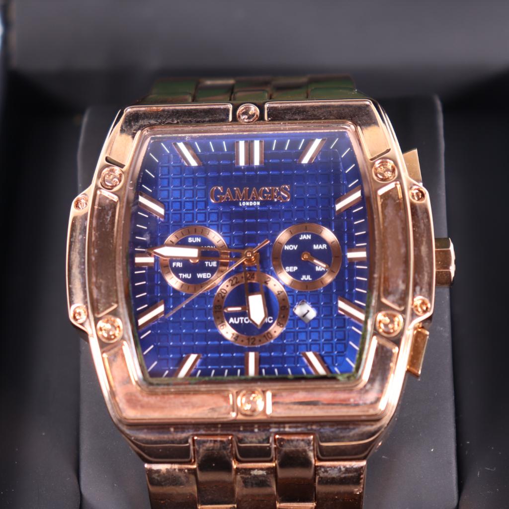 Gamages London Magnitude Rose  Horloge (51mm) - A Grade, Gamages of London, Gebruikt, Info@gamages.london, 164-182 Oxford Street, Westminster