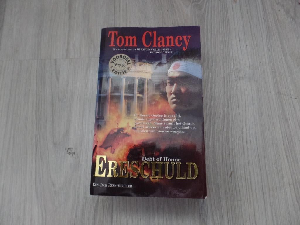 Tom Clancy Ereschuld, Ophalen of Verzenden, Gelezen, Tom Clancy, Amerika
