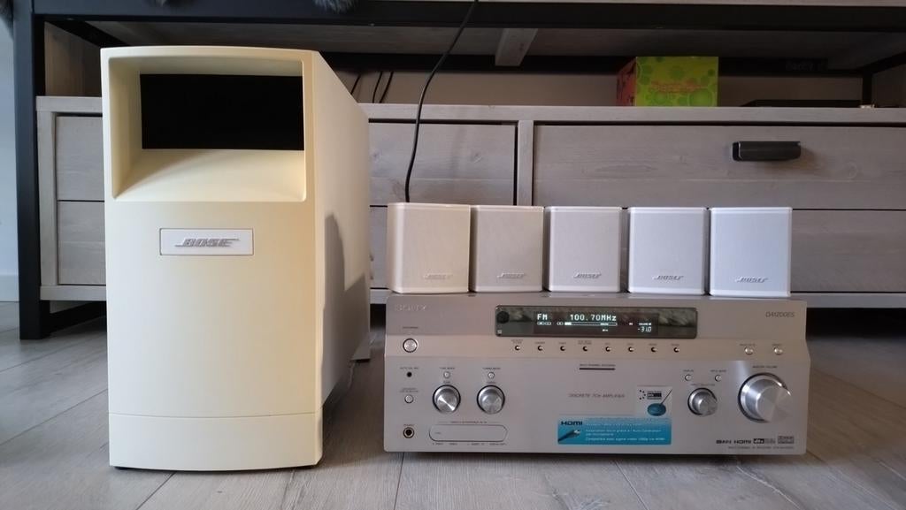 Bose Acoustimass 6 III 5.1 Dolby Surround + Sony receiver., Ophalen, Zo goed als nieuw