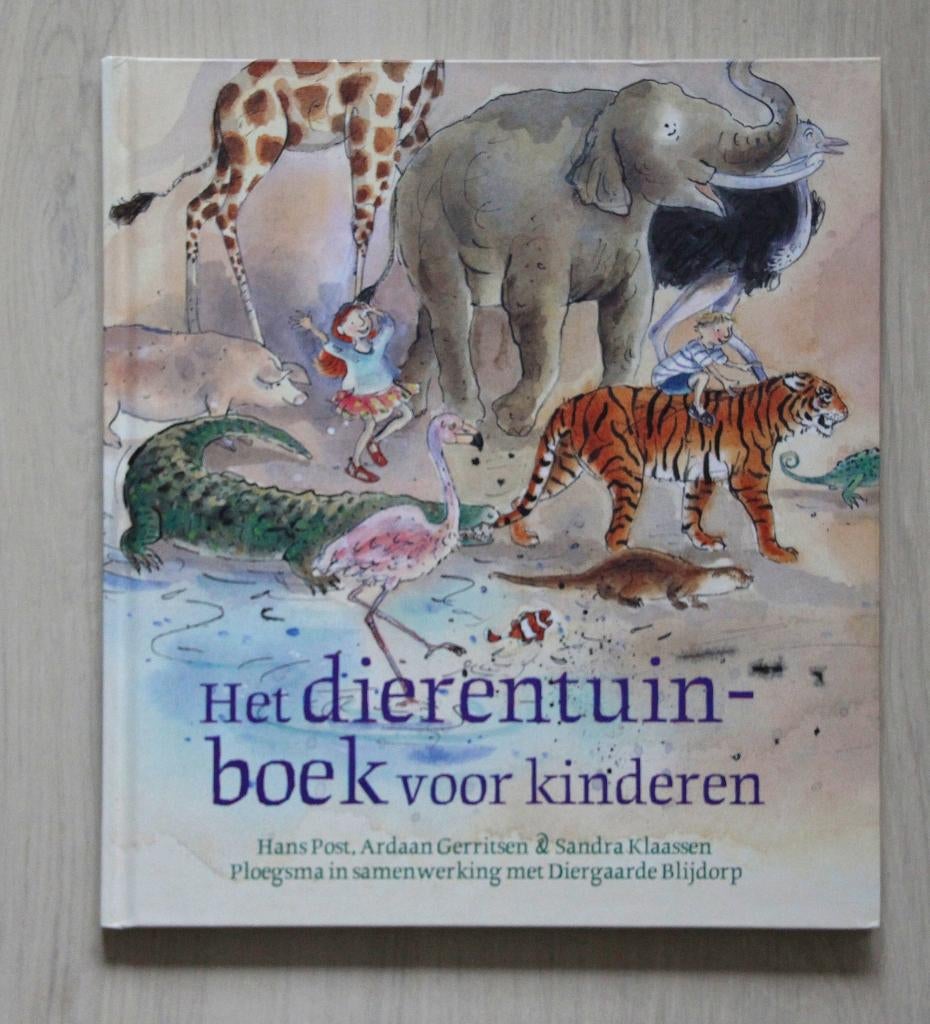 Het Dierentuinboek voor kinderen - Hans Post & A.Gerritsen, Boeken, Kinderboeken | Jeugd | onder 10 jaar, Zo goed als nieuw, Non-fictie