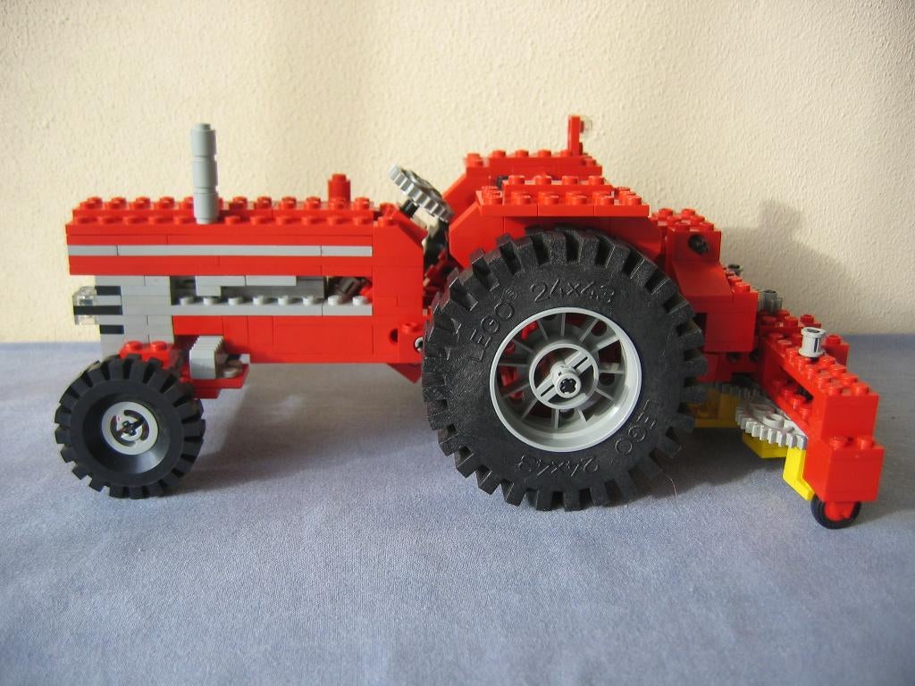 Lego Technic 851 tractor (uit 1978), Ophalen of Verzenden, Gebruikt