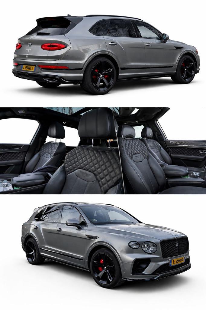 Bentley Bentayga 4.0 V8 / Pano / Naim / Carbon / Comf Seat /, Auto's, Automaat, Bentayga, Gebruikt, Leder