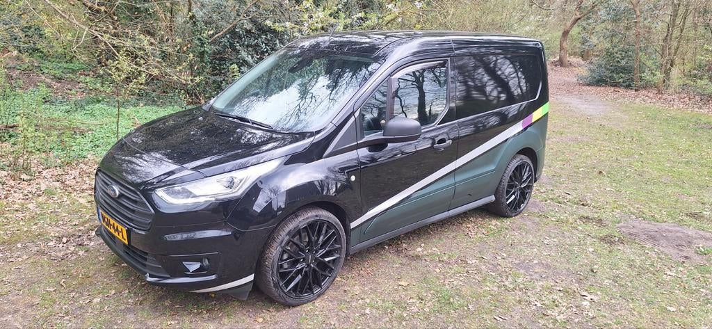 Ford Transit Connect L1 1.5 Tdci HP 120pk 2020 Zwart, Voorwielaandrijving, Stof, Zwart, Origineel Nederlands