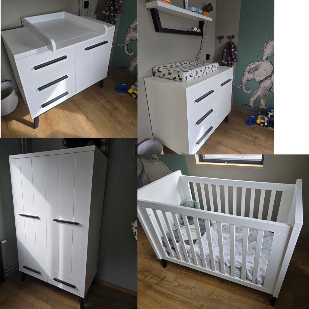 Interbaby - Star Too Complete Babykamer, Ophalen, Zo goed als nieuw, Jongetje of Meisje