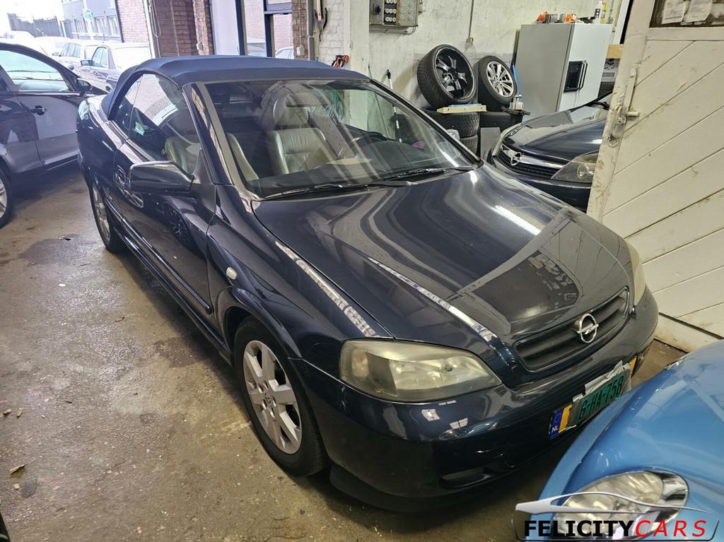 Opel Astra Cabriolet 1.8-16V bertone leer sport, 125 pk, 1280 kg, 4 cilinders, Cabriolet