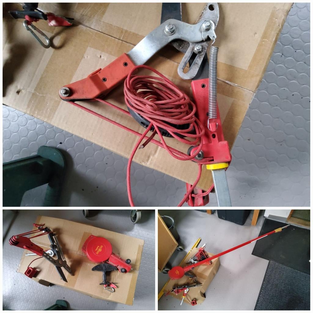 Boomschaar Rc-M - aambeeld.&  RC-VM Multi-Star B met steel, Ophalen