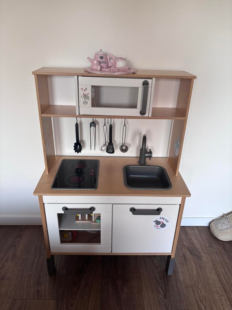 IKEA speelkeuken met keukenspulletjes, Ophalen, Gebruikt, Hout, Speelkeuken