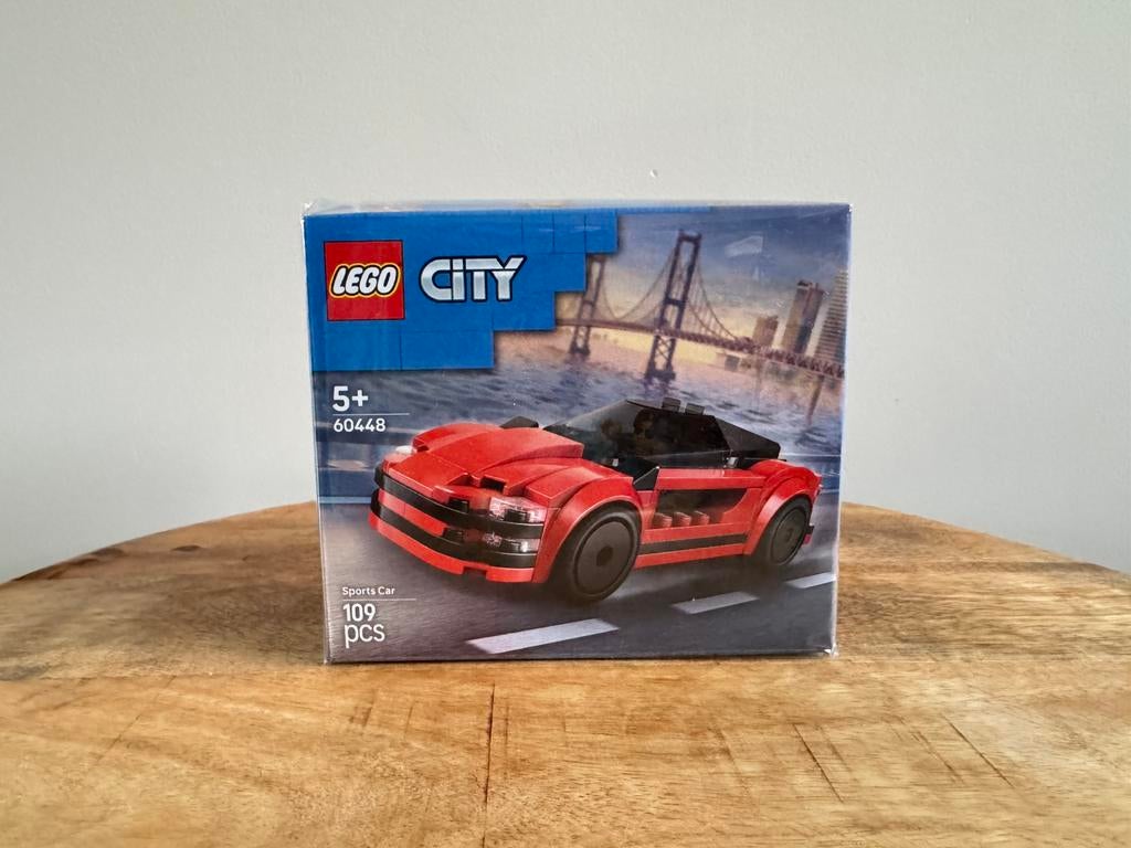 Lego City 60448 Rode Sportwagen (nieuw), Ophalen of Verzenden, Nieuw, Complete set, Lego