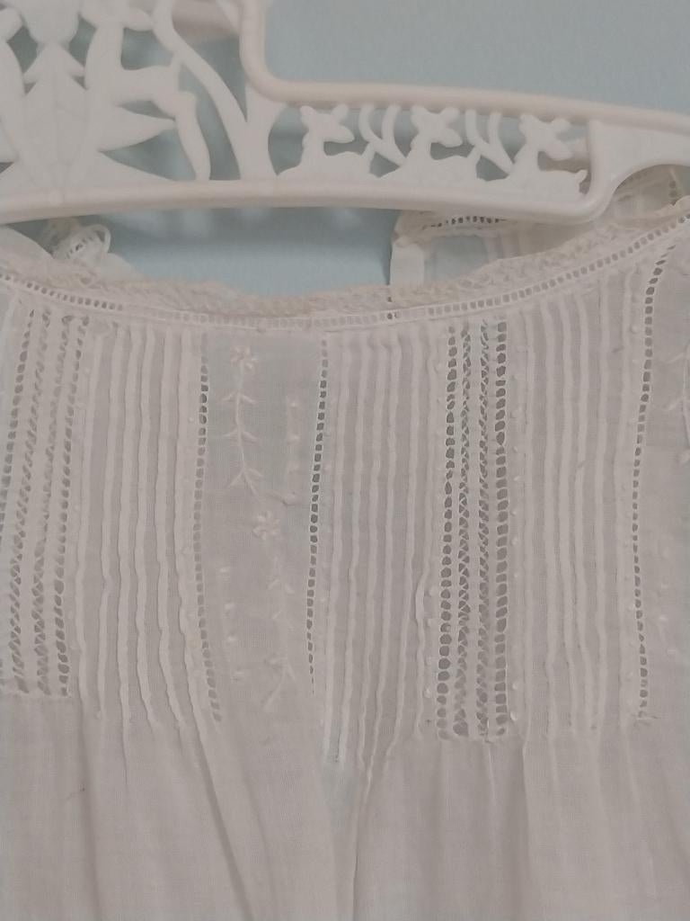 Kort doopjurkje, Antiek en Kunst, Verzenden, Kinderen