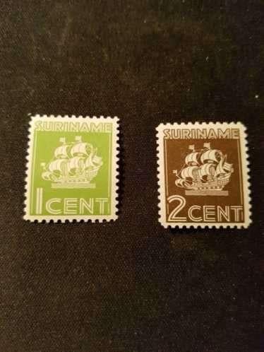 @@ Suriname 200-201 postfris of ongebruikt of   @@, Verzenden, Postfris