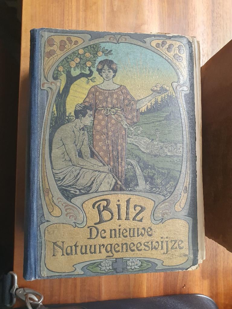 Bilz de nieuwe natuurgeneeswijze man en vrouw deel 1 en 2, Antiek en Kunst, Ophalen of Verzenden, Bilz