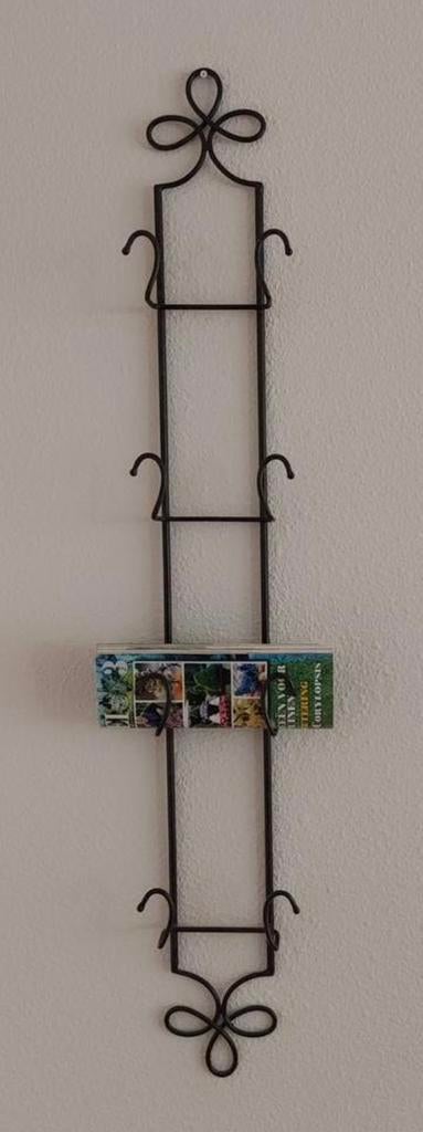 Lektuur wandrek metaal, Huis en Inrichting, Ophalen, Zo goed als nieuw