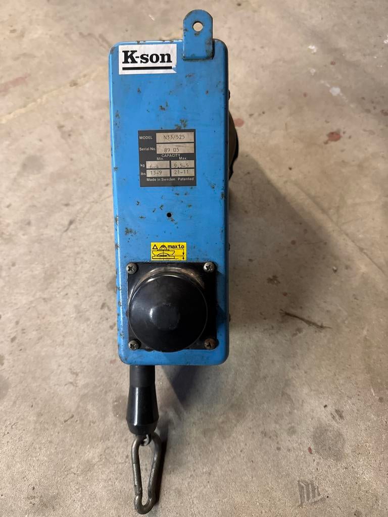 K-son N33/525 Balancer - Veerspanner 6-9.5 kg, Gebruikt, Ophalen of Verzenden, NA, NA