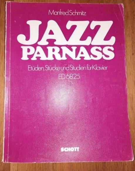piano-JAZZ PARNASS 1 Etüden Stücke und Studien  ED 6825, Muziek en Instrumenten, Bladmuziek, Gebruikt, Ophalen of Verzenden, Artiest of Componist