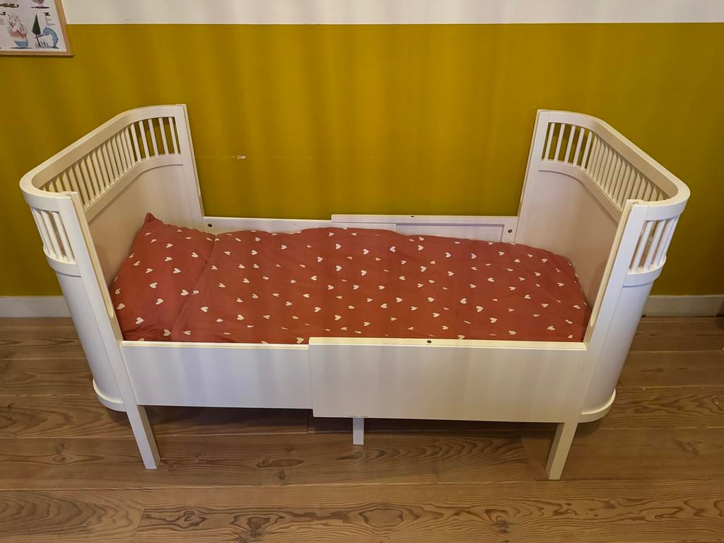 Sebra Meegroei kinderbed (baby & Jr) Ledikant, Ophalen of Verzenden, Gebruikt, Ledikant