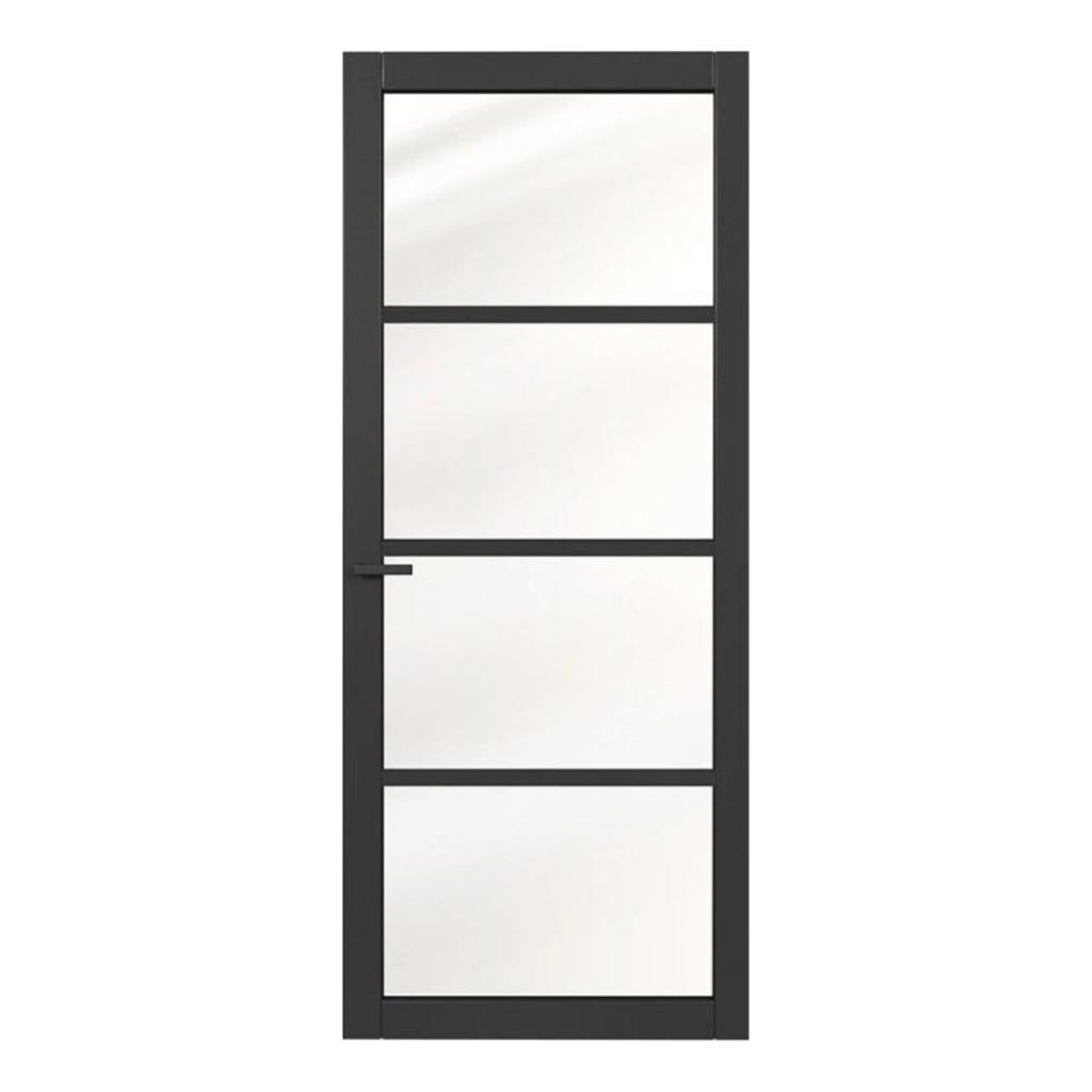 Staal look binnendeur | staallook deur | glasdeur | deur, Ophalen, 80 tot 100 cm, Binnendeur, Nieuw