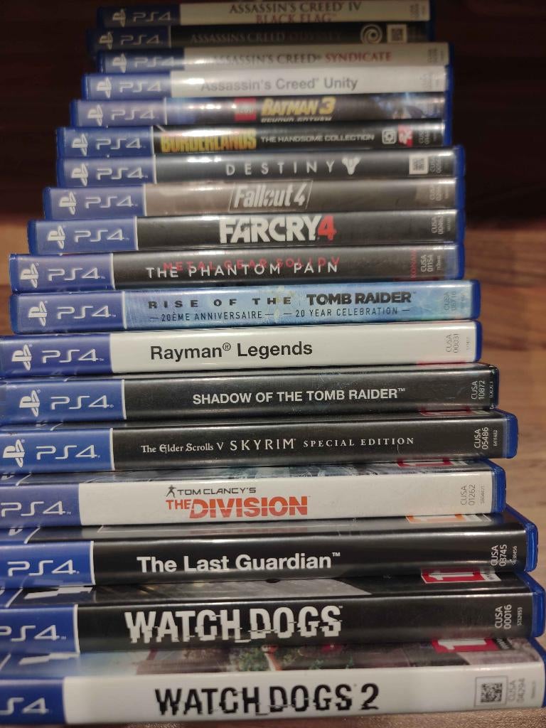 Playstation 4 Game Haul, Ophalen, Overige genres, 1 speler, Zo goed als nieuw