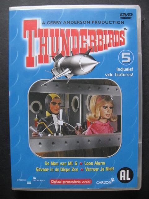 Thunderbirds 5, Cd's en Dvd's, Dvd's | Tv en Series, Zo goed als nieuw, Alle leeftijden, Ophalen of Verzenden