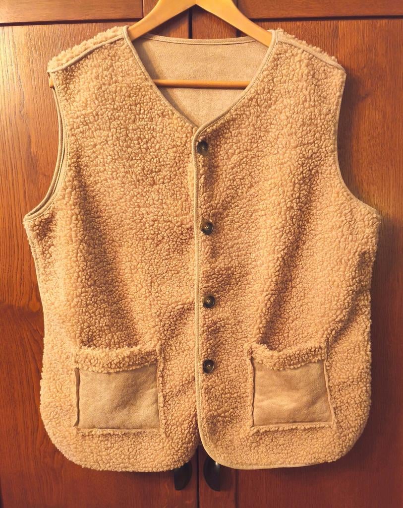 Teddy vest XXL camel kleurig, Kleding | Dames, Ophalen of Verzenden, Nieuw, Maat 46/48 (XL) of groter, Bruin
