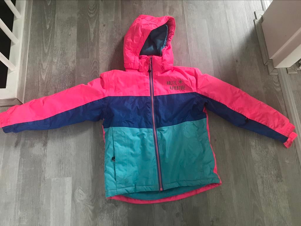 Ski jas/winterjas meisje 122/128, Ophalen of Verzenden, Gebruikt, Meisje, Jas