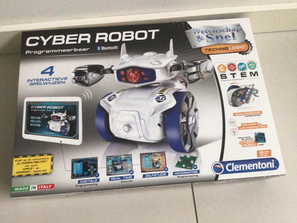 Gyber robot, Ophalen of Verzenden, Zo goed als nieuw, Zonder controller, Overige modellen