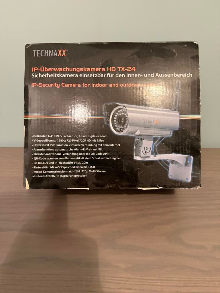 Technaxx TX-24 IP Camera *NIEUW*, Verzenden, Nieuw