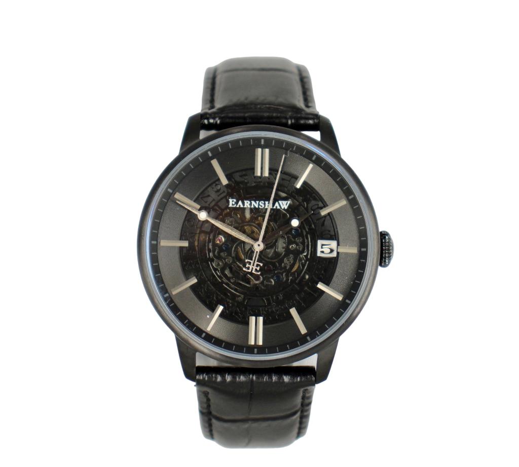 Thomas Earnshaw Men's Watch ES-8075-05, Sieraden, Tassen en Uiterlijk, Horloges | Heren, Overige merken, Leer, Staal, Verzenden