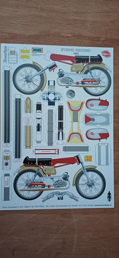 Eysink Record  bouwplaat., Ophalen of Verzenden