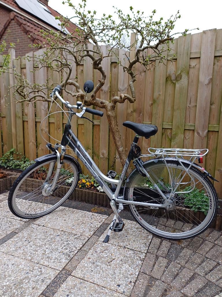 Damesfiets, Fietsen en Brommers, Fietsen | Dames | Damesfietsen, Ophalen, Gebruikt, Overige merken, Versnellingen