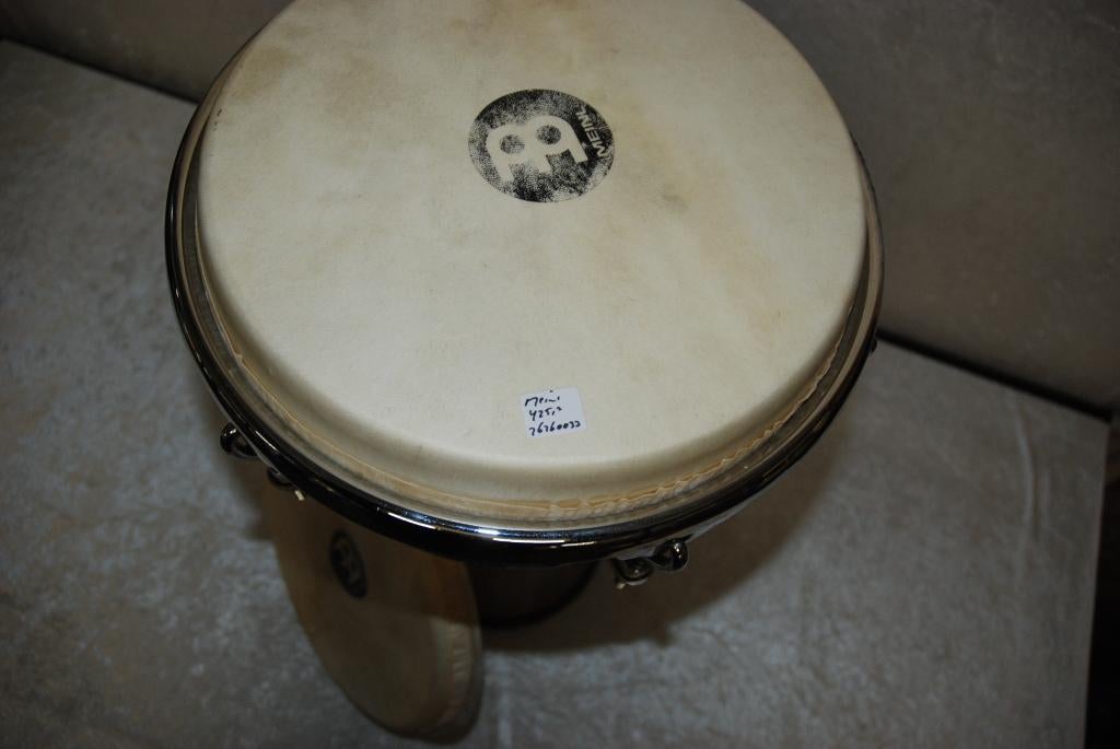 Meinl Djembe Floattune serie met reservevel 11 3/4 inch, Gebruikt, ., Drums of Percussie, Ophalen of Verzenden