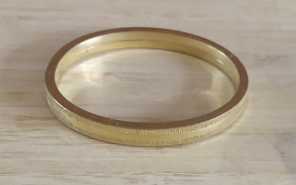 vintage vergulde armband Friedrich Speidel, volgnr 11, Ophalen of Verzenden, Zo goed als nieuw, Goud, Overige materialen