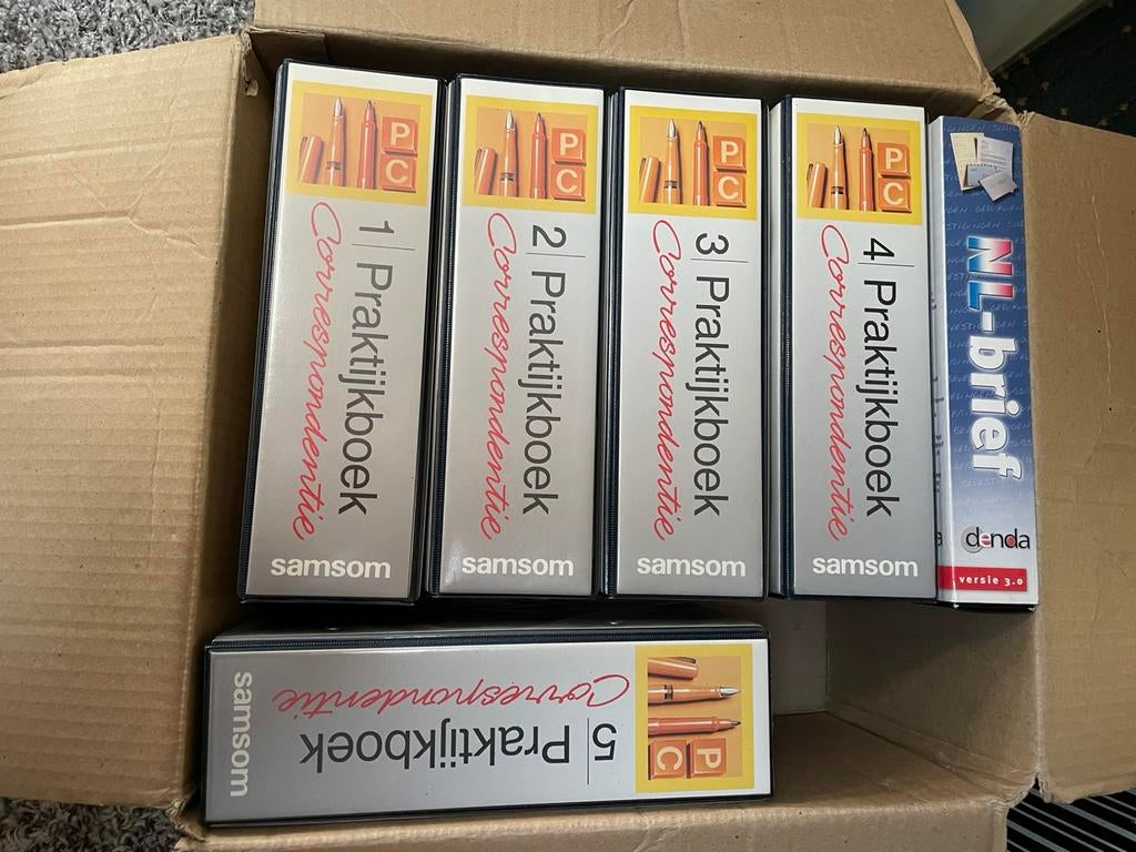 Samson praktijkboek correspondentie 5-delig, Ophalen, Zo goed als nieuw