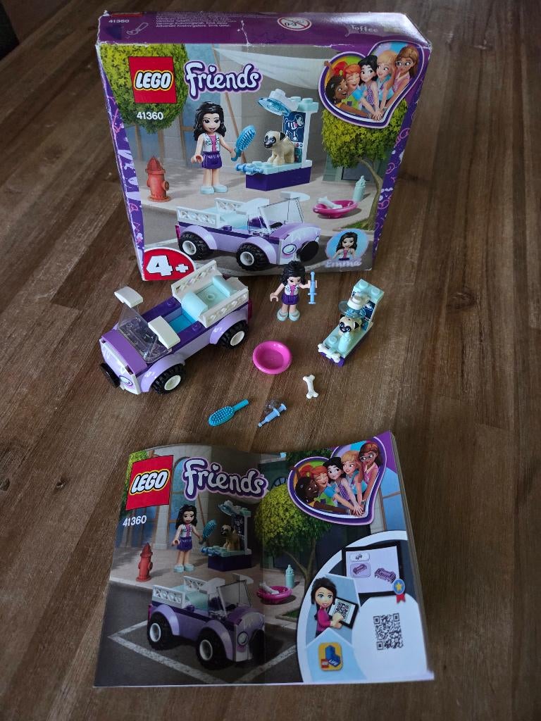 Lego Friends 41360 Emma, Kinderen en Baby's, Speelgoed | Duplo en Lego, Ophalen of Verzenden, Gebruikt, Complete set, Lego
