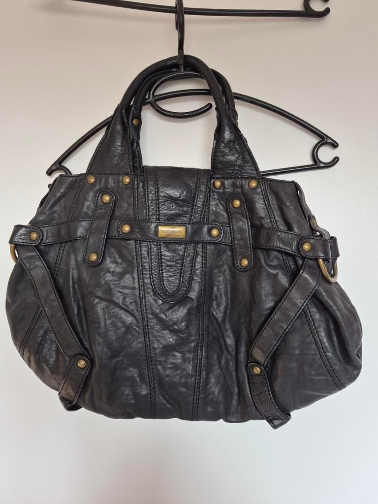 Mooie, zwarteweg Coccinelle tas, in zeer goede staat, Ophalen of Verzenden, Zo goed als nieuw, Zwart, Handtas