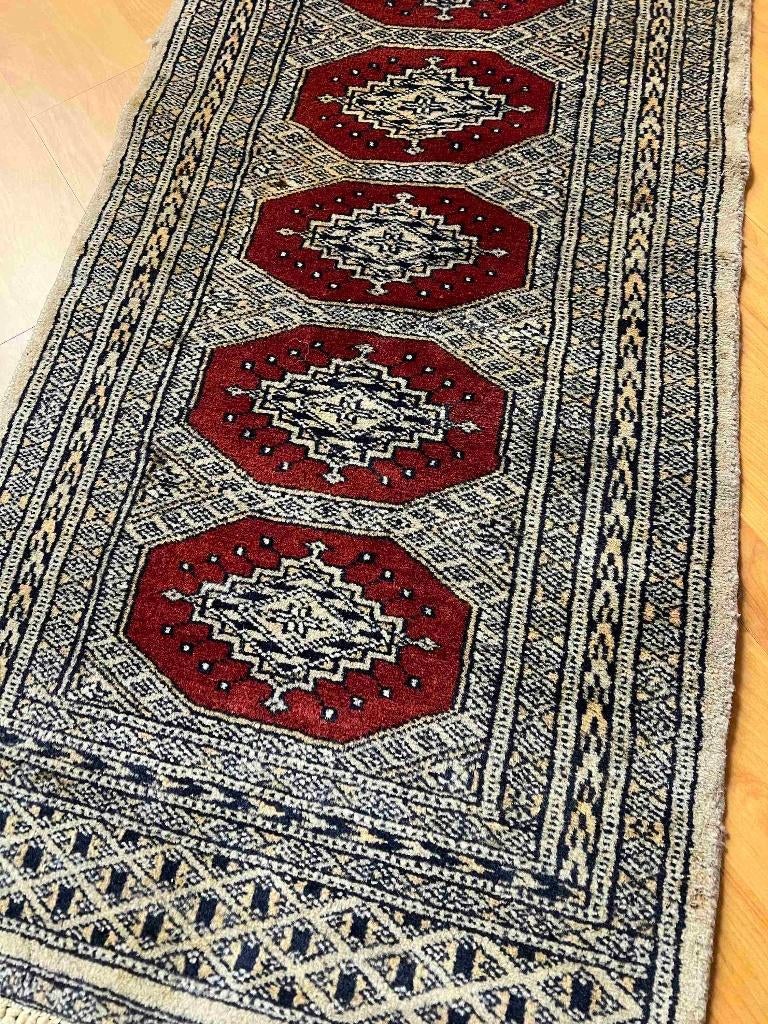 Bokhara loper tapijt 125/47 cm, Gebruikt, 100 tot 150 cm, Etten-Leur, DJT@dejuistetoon.eu