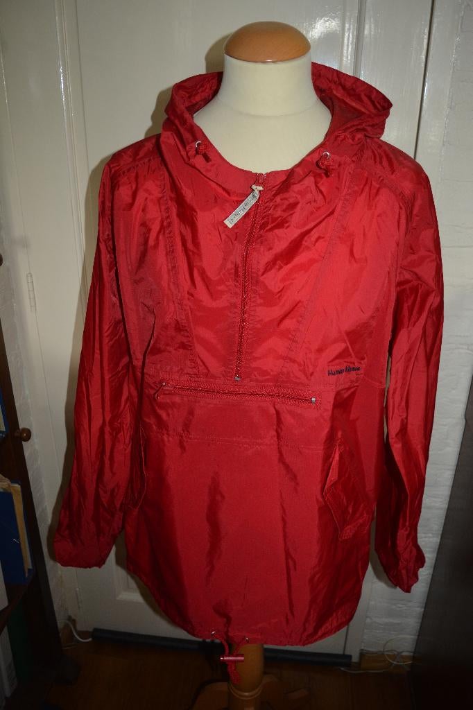 regenponcho, Human Nature, rood regenjas, mt L, Ophalen of Verzenden, Zo goed als nieuw, Regenjas