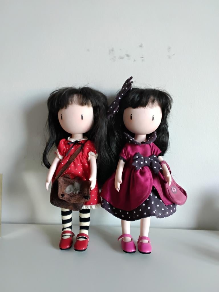 Twee Santoro Gorjuss poppen in goede staat, Ophalen of Verzenden, Zo goed als nieuw, Overige typen