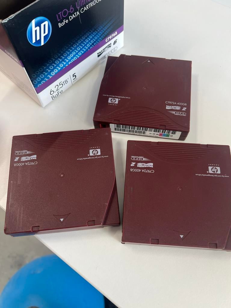 HP C7972A LTO2 Tape - 400GB, Ophalen of Verzenden, Nieuw, Overige typen