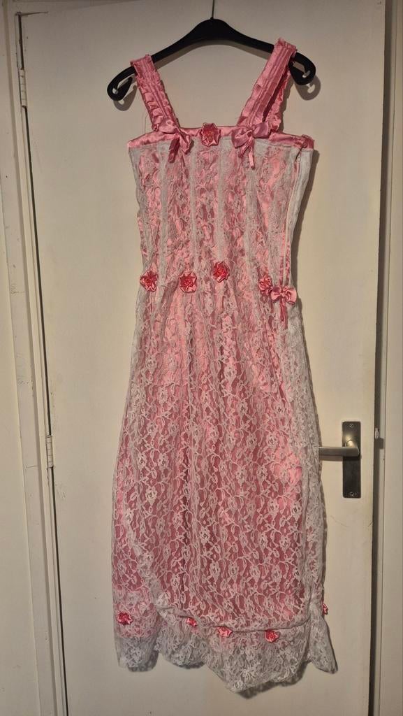 Prinsessen jurk handgemaakt carnaval, Ophalen of Verzenden, Zo goed als nieuw, Carnaval