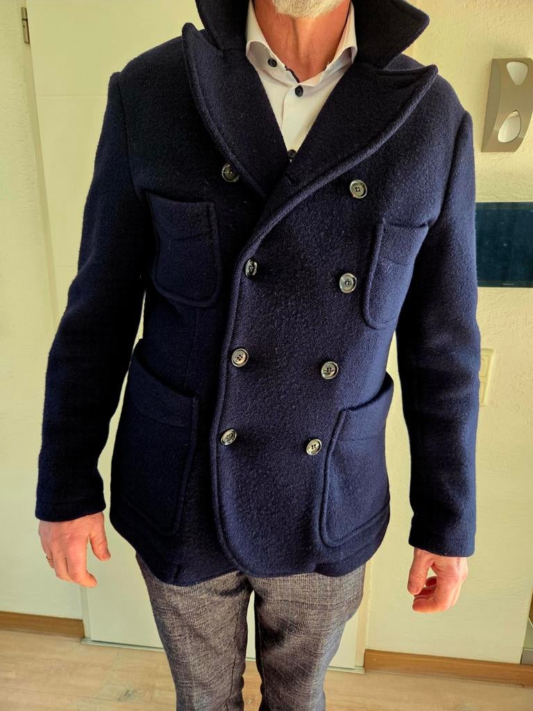 Prachtige Montedoro jas, Maat 52/54 (L), Montedoro, Blauw, Ophalen of Verzenden