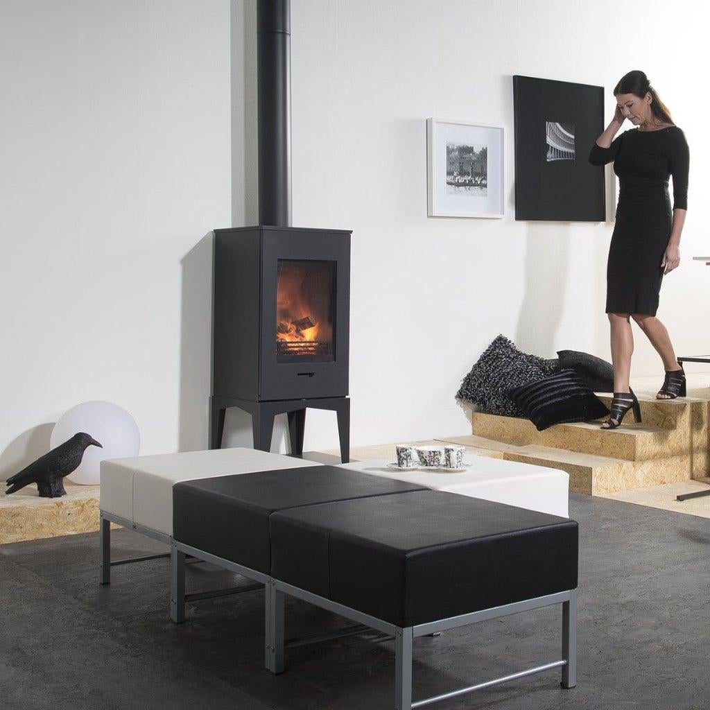 Wanders Elm Houtkachel - Restpartij met Garantie!, Ophalen, Nieuw, Vrijstaande haard, Houthaard