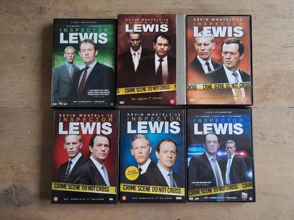 DVD Lewis seizoen 1,2,3,4,5,7! BBC, Vanaf 12 jaar, Ophalen of Verzenden, Zo goed als nieuw