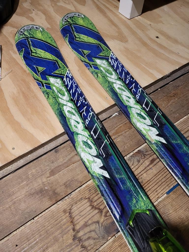 Nordica Transfire gebruikte ski's 168 cm in goede staat, Ophalen, 160 tot 180 cm, Gebruikt, Nordica