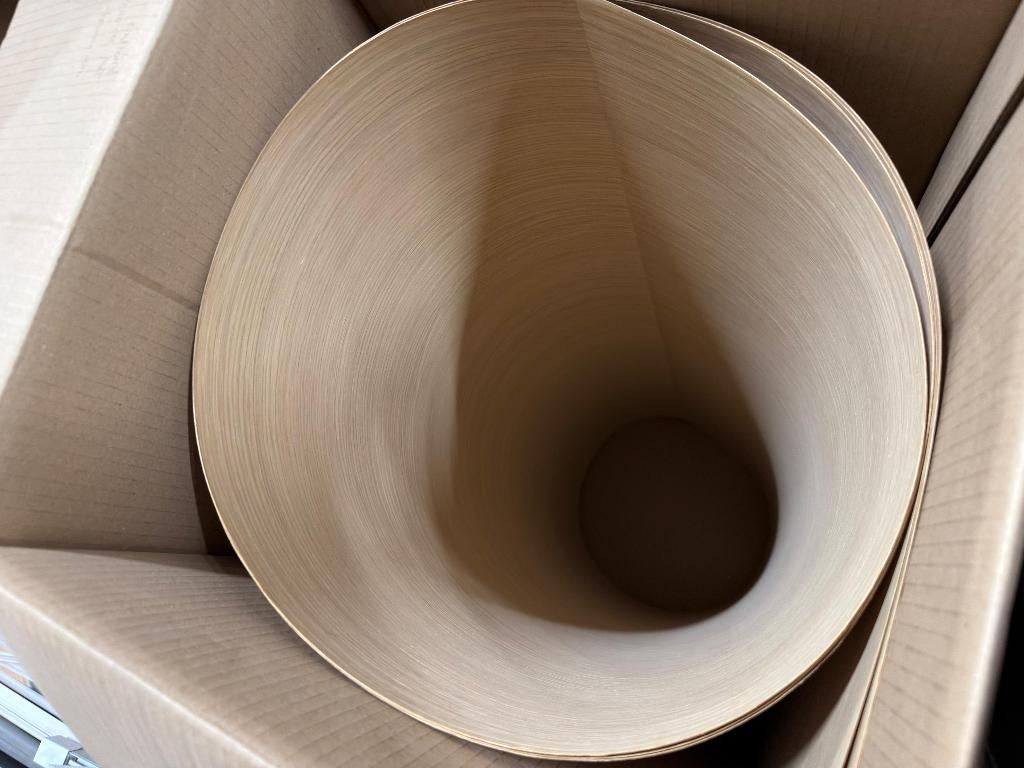 Eiken fineer 3050x1240x0,06 A foutvrij, Doe-het-zelf en Verbouw, Hout en Planken, Ophalen, Eiken, Nieuw, Plank