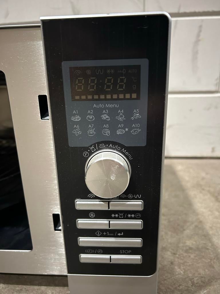 Sharp combi magnetronoven, Witgoed en Apparatuur, Magnetrons, Zo goed als nieuw, Vrijstaand, Combimagnetron, 45 tot 60 cm, Grill