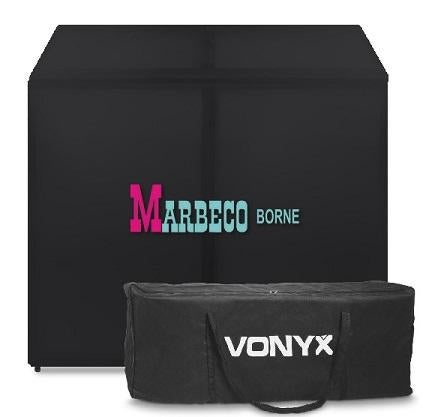 DJ Booth Systeem, DJ Table, DJ Desk, Opvouwbare DJ stand, Vonyx, Nieuw, Info@marbeco.nl, Overige instrumenten