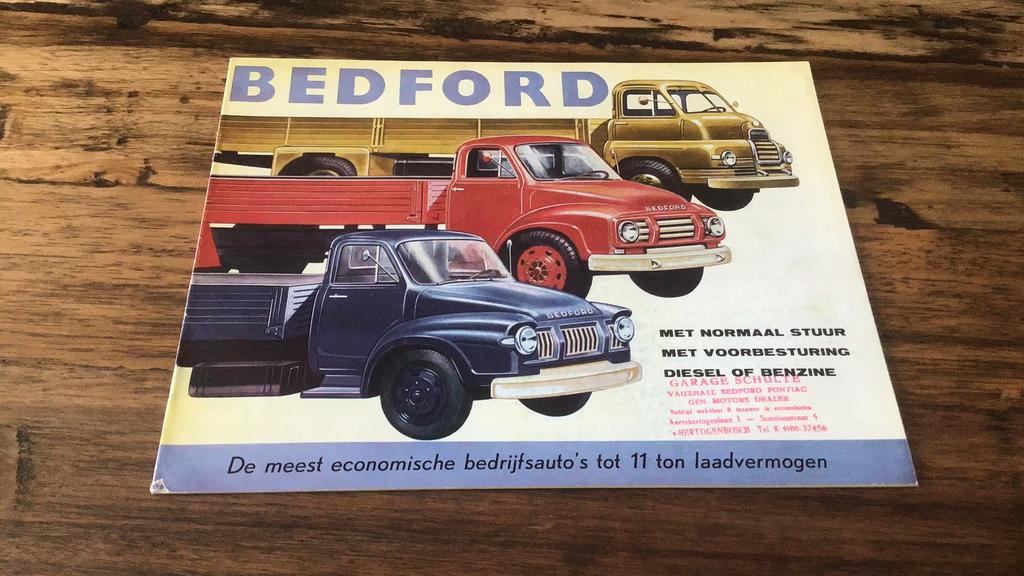 Bedford brochure, Ophalen of Verzenden, Zo goed als nieuw, Overige merken